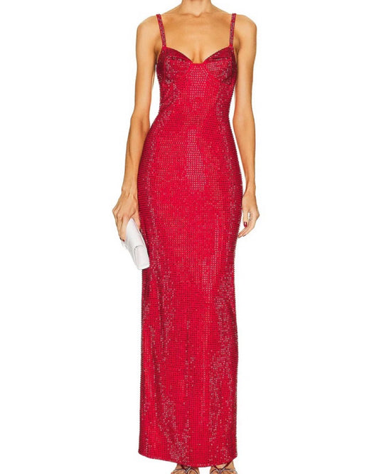 Crystal Embellished Gown