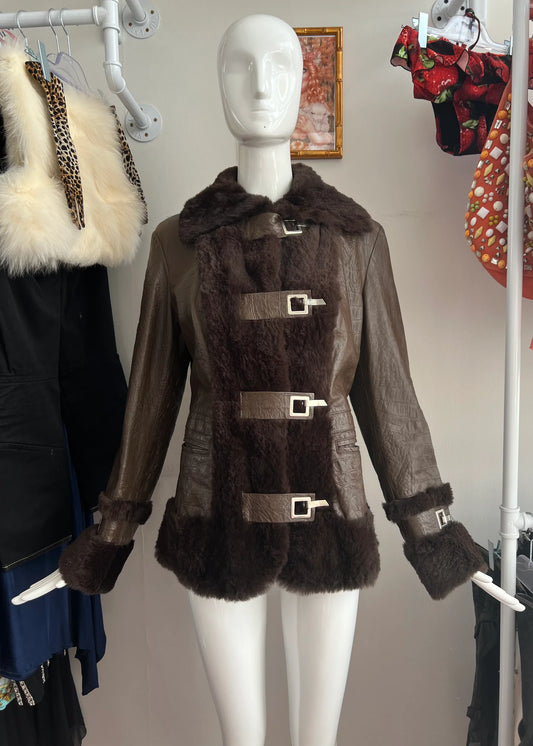 Fur Trim Coat - Allison's Archive