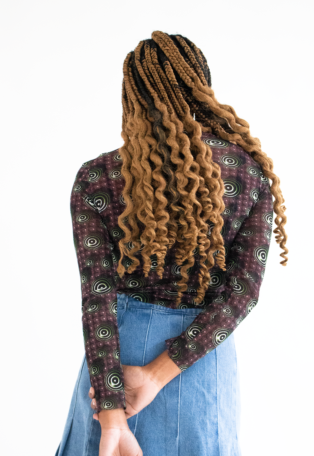 Psychedelic Mesh Top