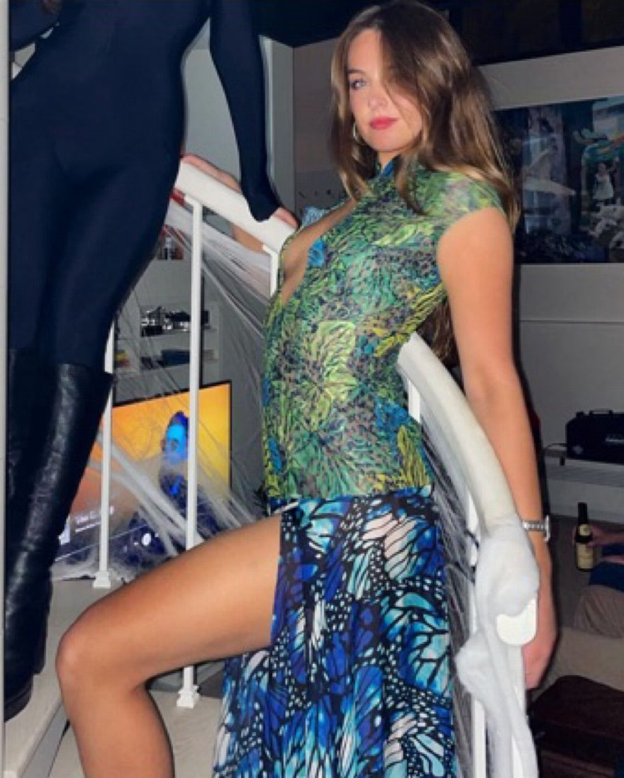 Lace Butterfly Dress