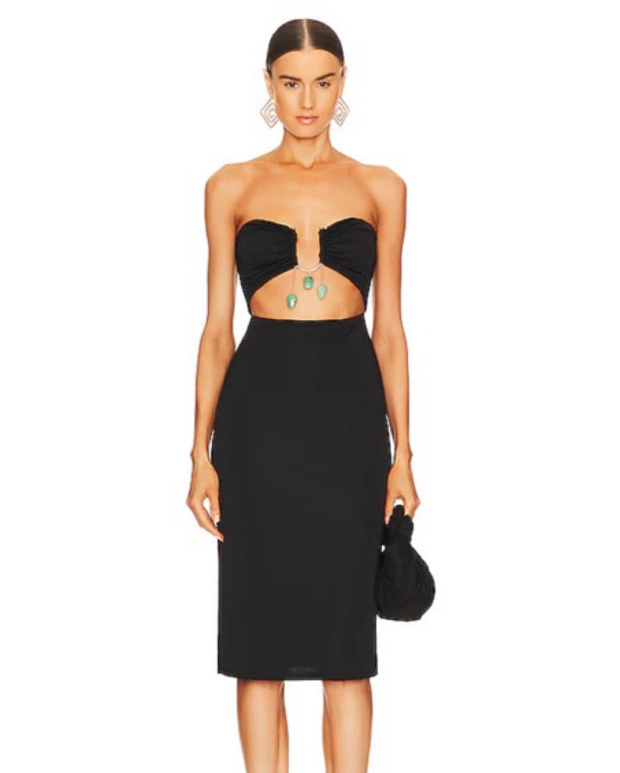 Beaded Midi Dress