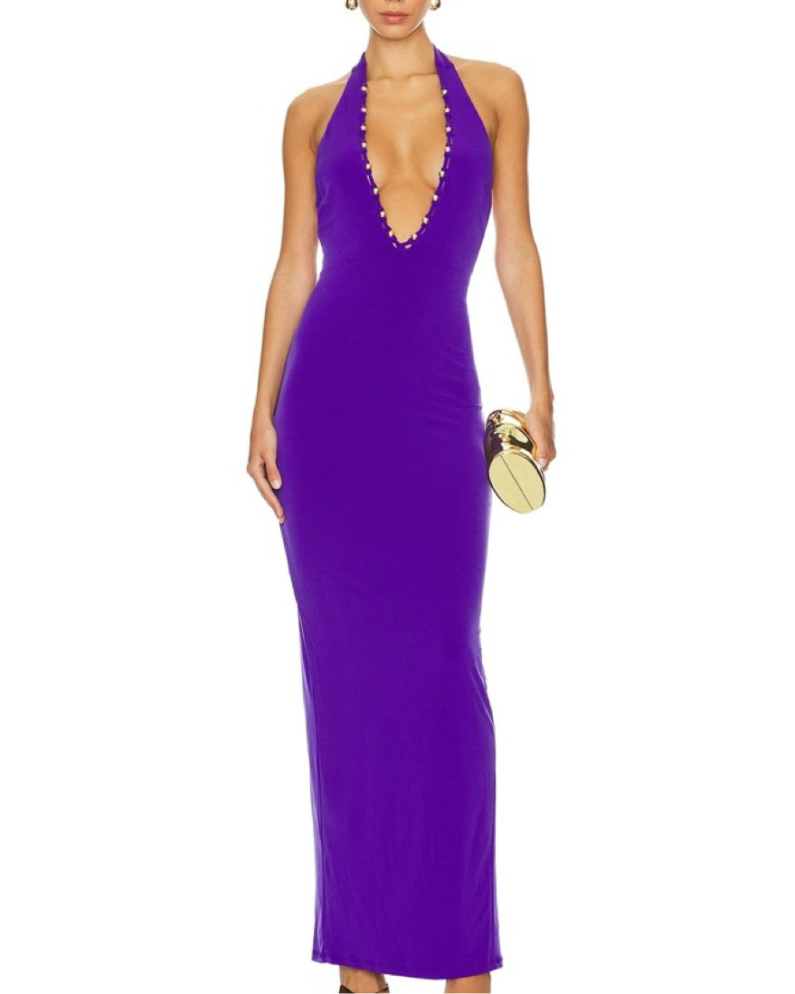 Empire Halter Gown