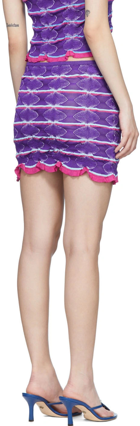 Jacquard Mini Skirt