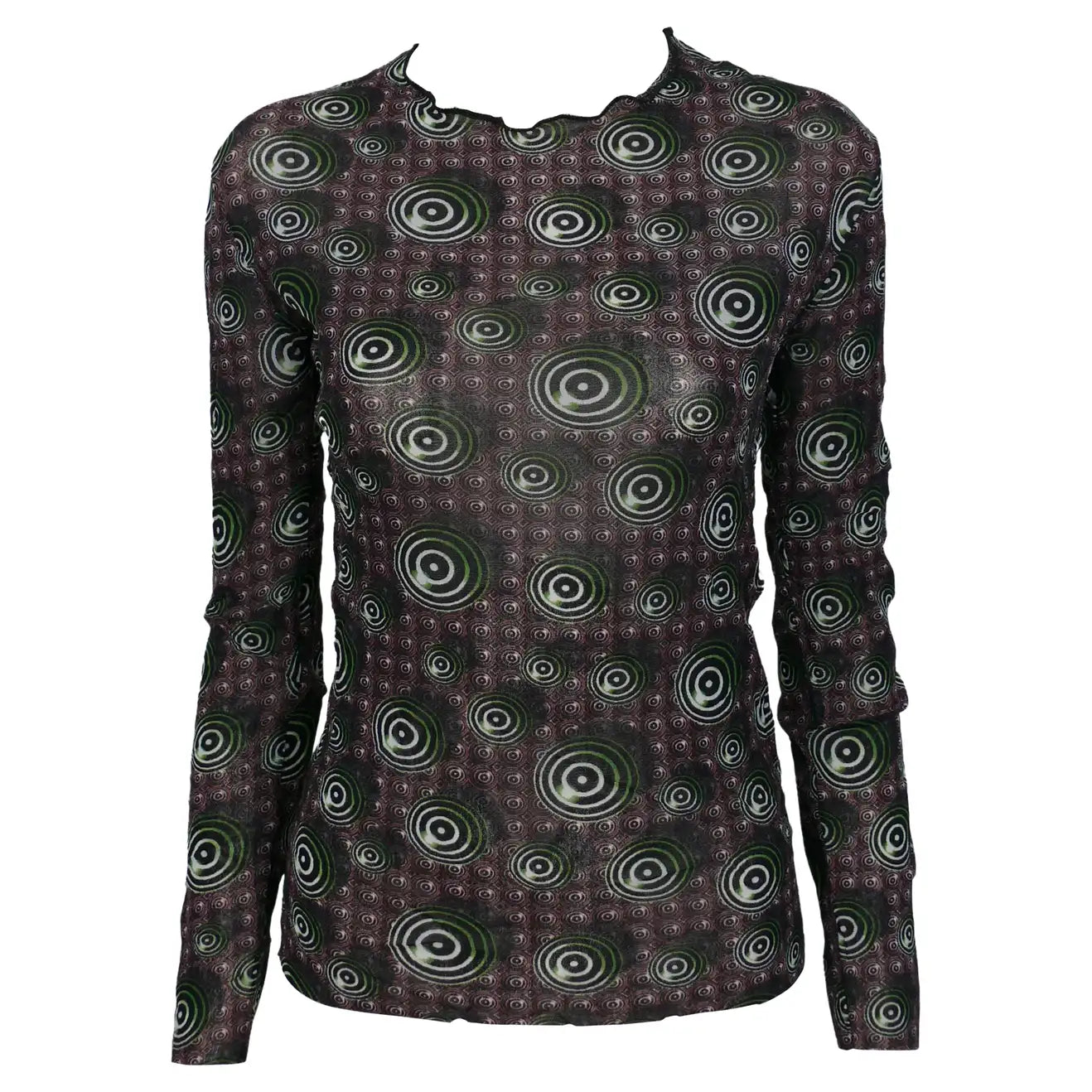 Psychedelic Mesh Top