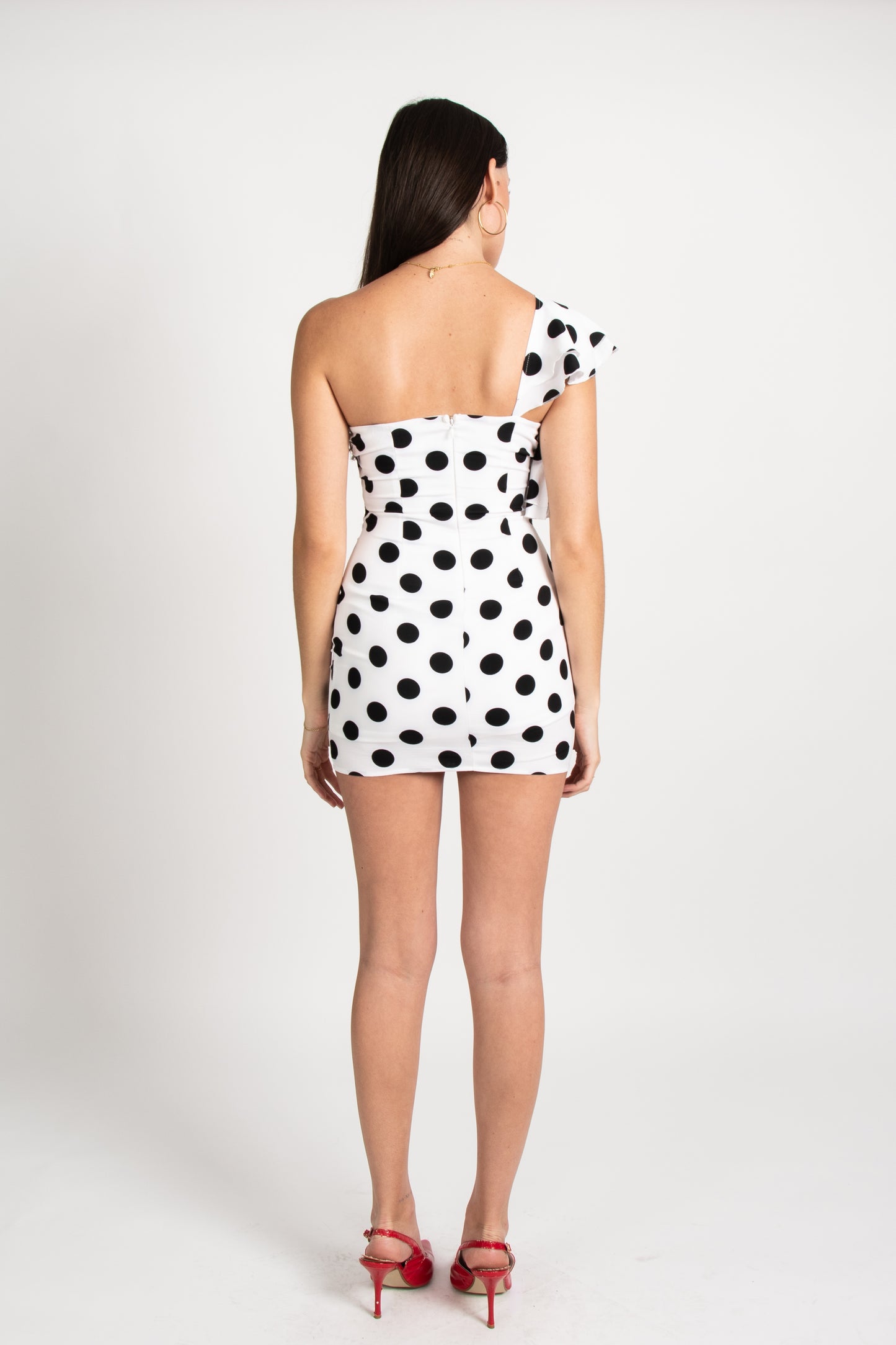 Idalah Polka Dot Dress